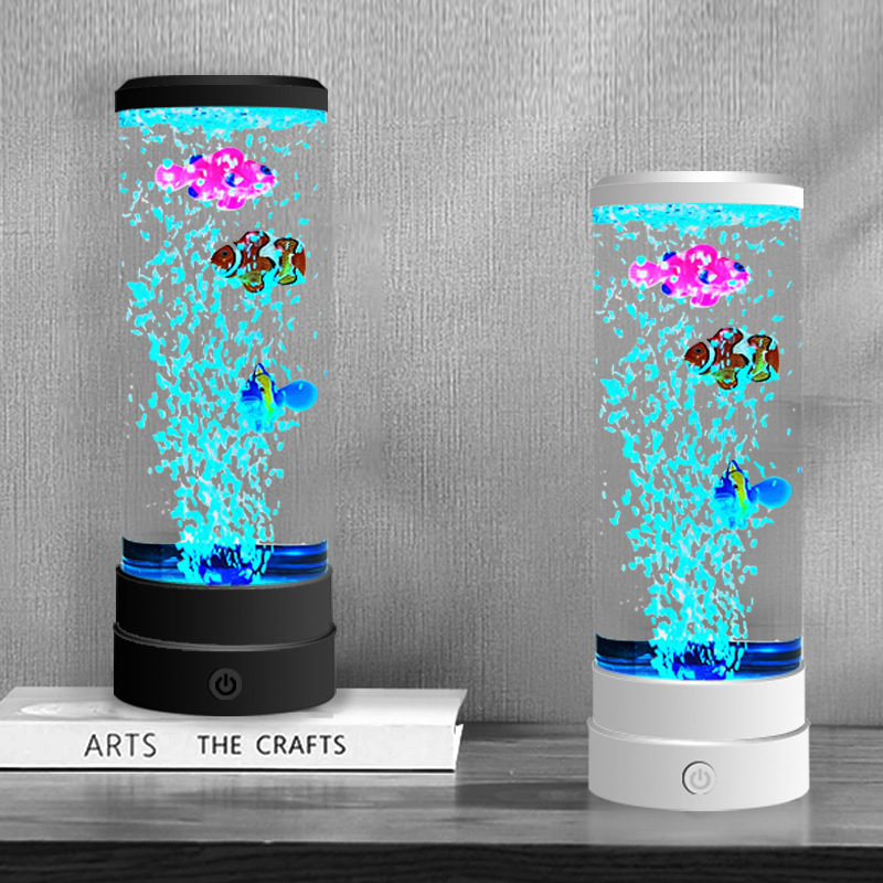 Home Decor Product - Simulated LED Multi-color Bubble Fish Atmosphere