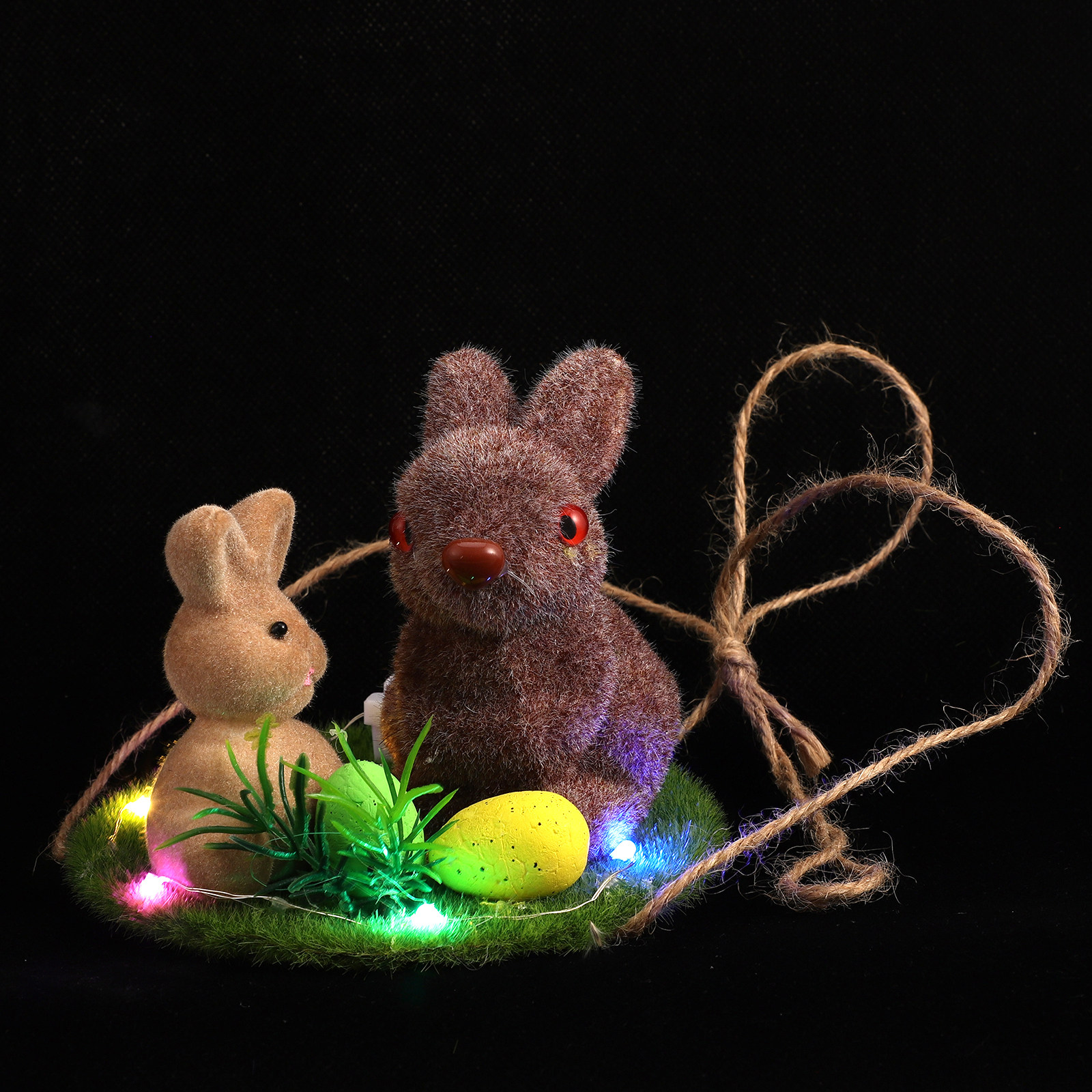 Home Decor Garden Ideas - Vivid Cartoon Rabbit Decor for Tabletop