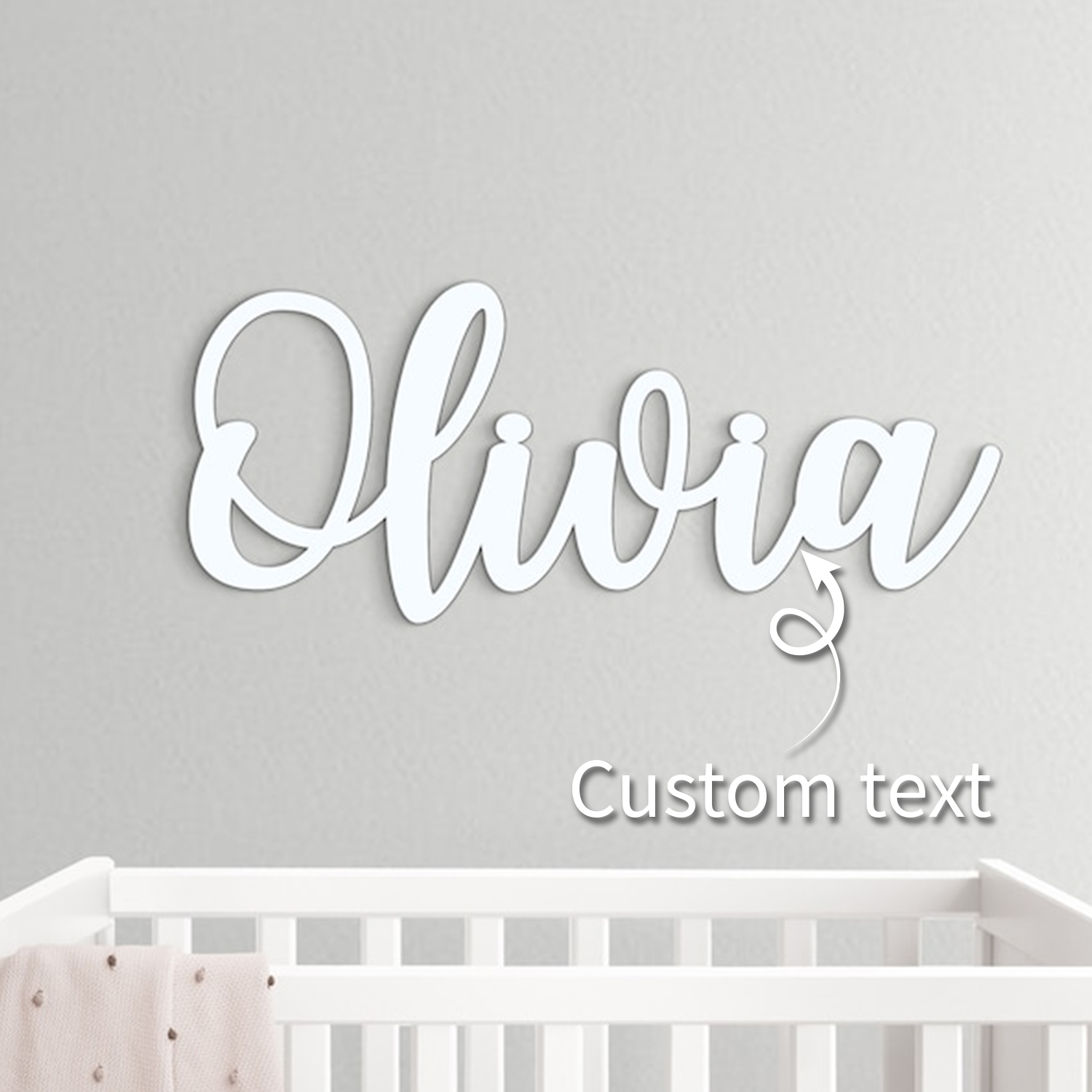 Home Decor Product - 1pc Custom Wooden Name Sign,Customized Gifts,Decorative