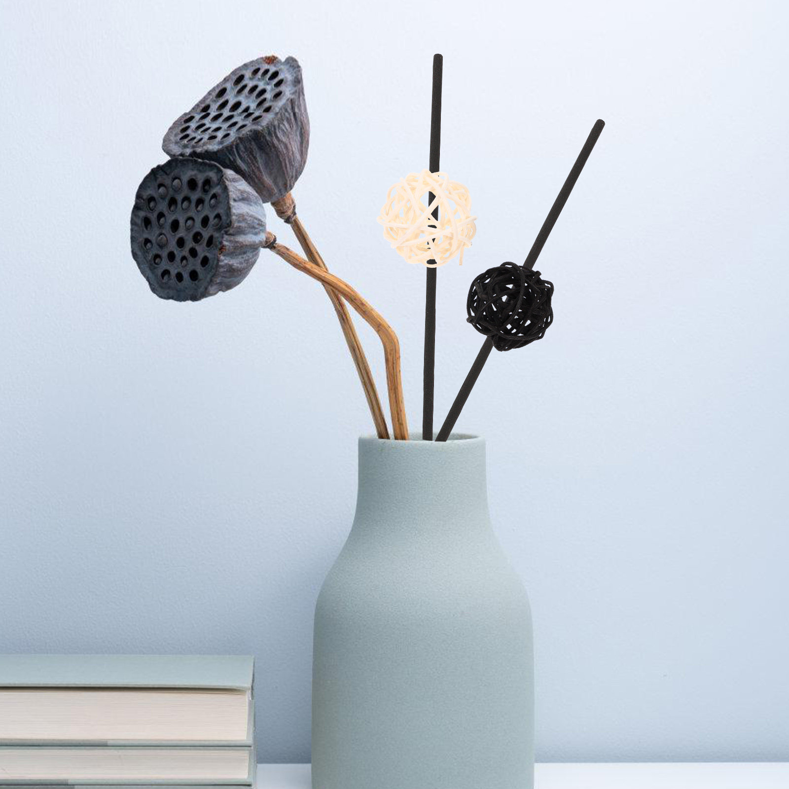 Home Decor Rattan - 20Pcs Aromatherapy Accessories Rattan Balls Handmade