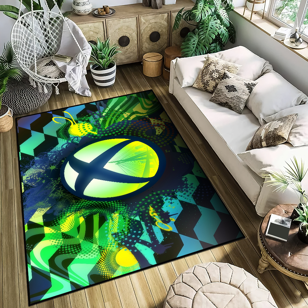 Logo Game X-Xbox Small Carpet  - Home Decor Xbox Games avaliação e preço