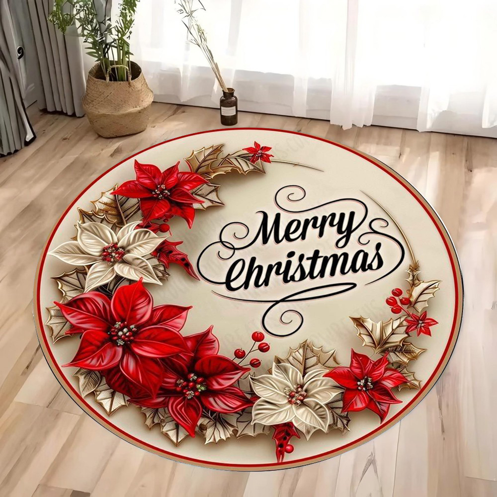 Christmas Elegant Plaid Carpet - Home Decor Living avaliação e preço