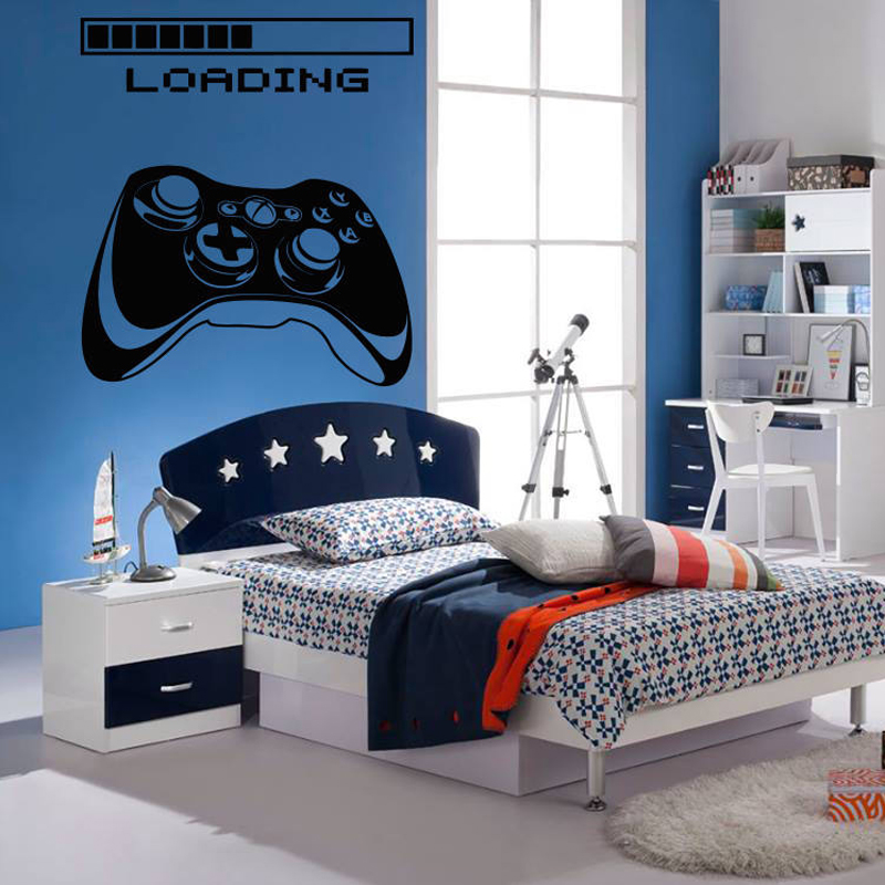 Wall Decal Gamer Xbox Loading  - Home Decor Xbox Games avaliação e preço