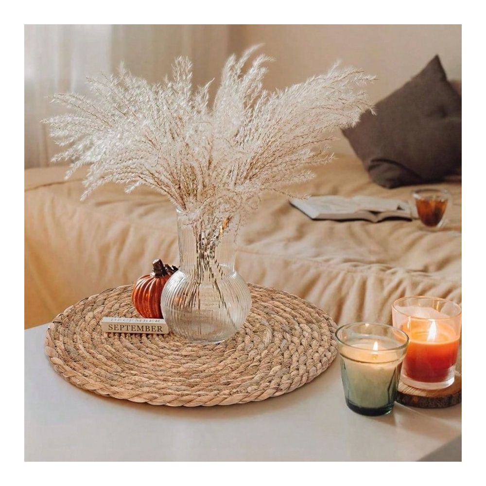 Pcs Bohemian Style Round Woven - Home Decor Rattan avaliação e preço