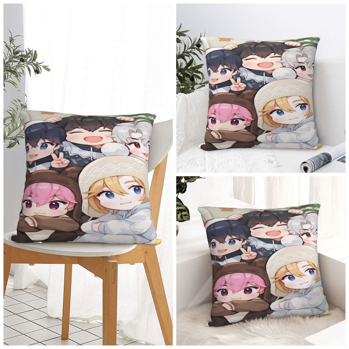 Kpop PLAVE Caligo Pt Pillow Ca - Home Decor Pt avaliação e preço