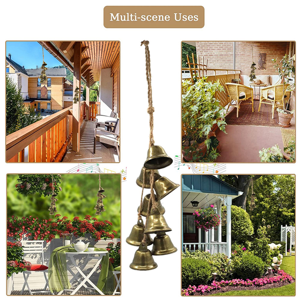 Vintage Witch Wind Chime Hangi - Home Decor Garden Ideas avaliação e preço