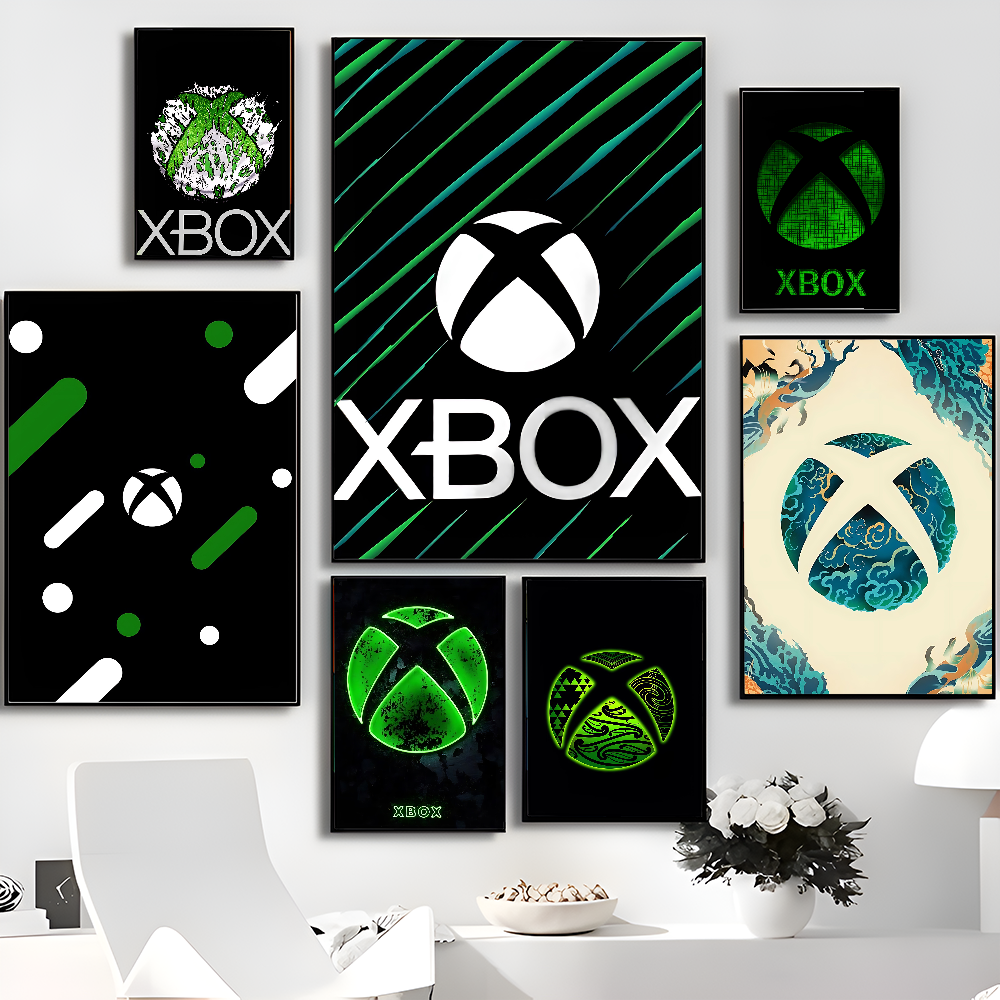 X-Xbox Game DIY Sticky Poster  - Home Decor Xbox Games avaliação e preço