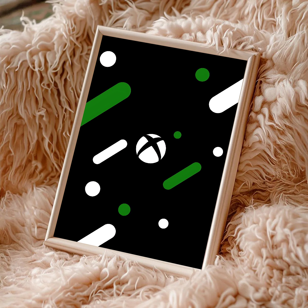X-Xbox Game DIY Sticky Poster  - Home Decor Xbox Games avaliação e preço