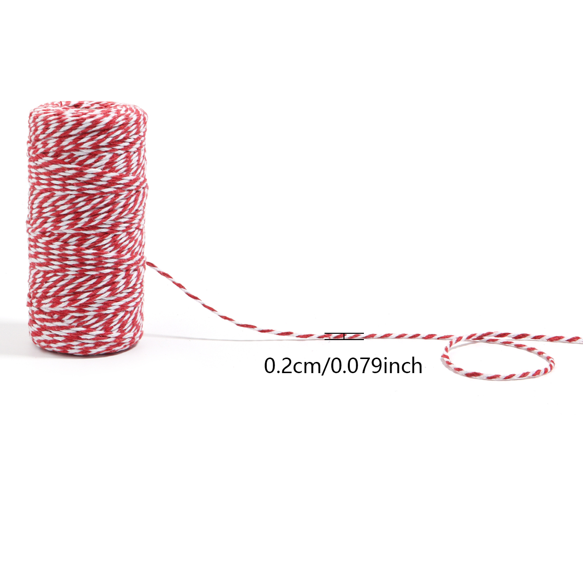 100M/Roll 2mm Bakers Twine Str - Home Decor Product avaliação e preço