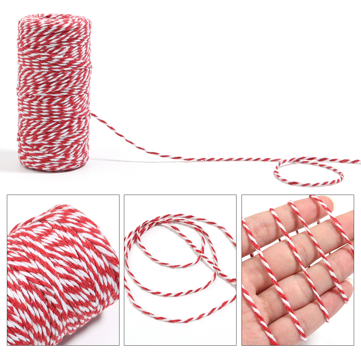 100M/Roll 2mm Bakers Twine Str - Home Decor Product avaliação e preço