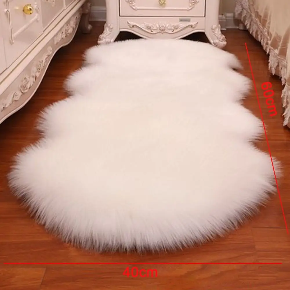 Artificial Sheepskin Long Hair - Cowhide Rug Faux avaliação e preço