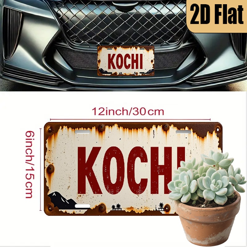 KOCHI AL Sign - Vintage Durabl - Home Decor Kochi avaliação e preço