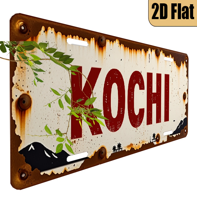 KOCHI AL Sign - Vintage Durabl - Home Decor Kochi avaliação e preço