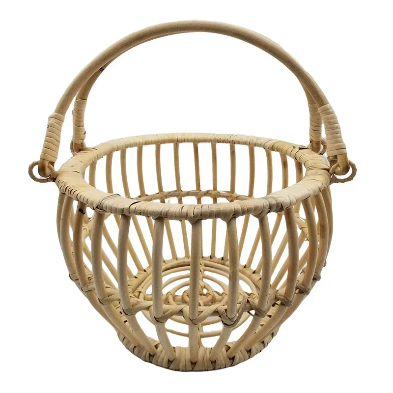 Infant Posing Bed Retro Rattan - Home Decor Rattan avaliação e preço