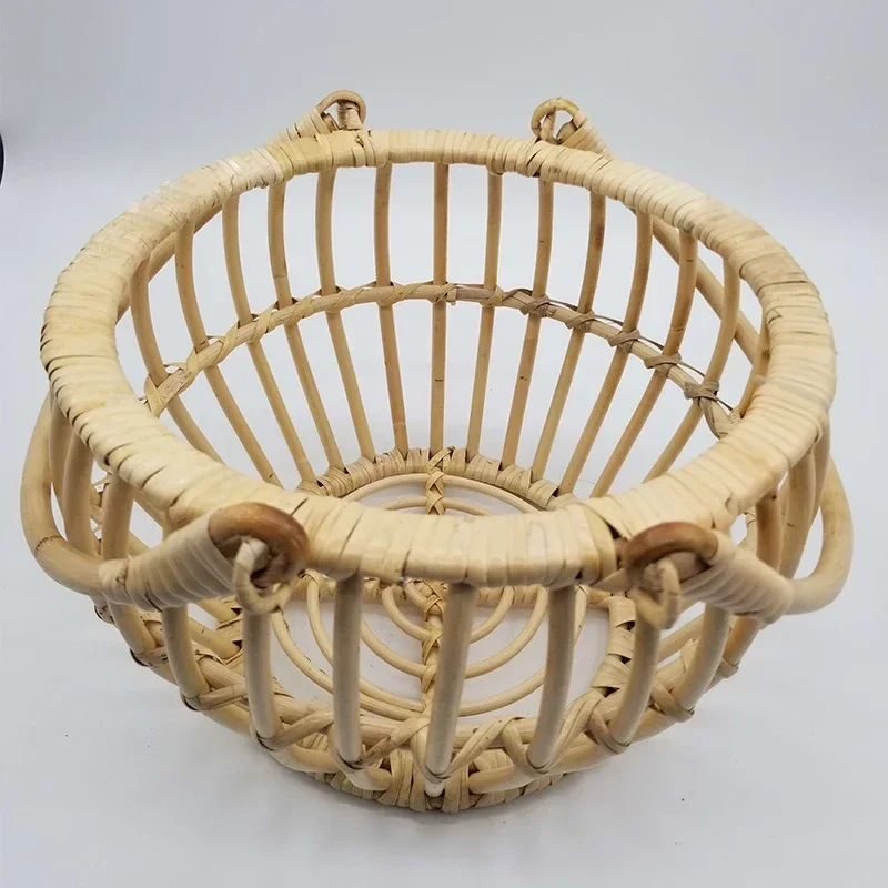 Infant Posing Bed Retro Rattan - Home Decor Rattan avaliação e preço