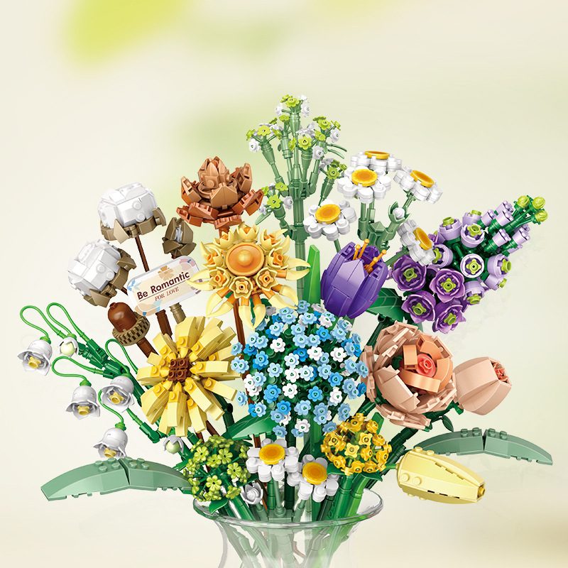Romantic Roses Flowers Sunflow - Home Decor Garden Ideas avaliação e preço