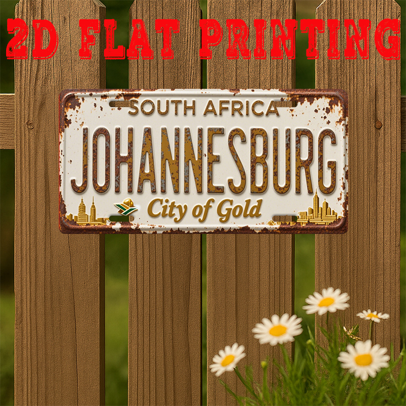 Vintage Johannesburg City Meta - Home Decor Johannesburg avaliação e preço
