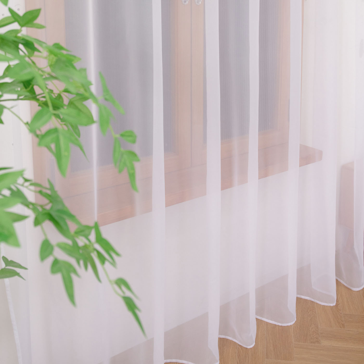 1PC White filter curtains soli - Home Decor Pt avaliação e preço