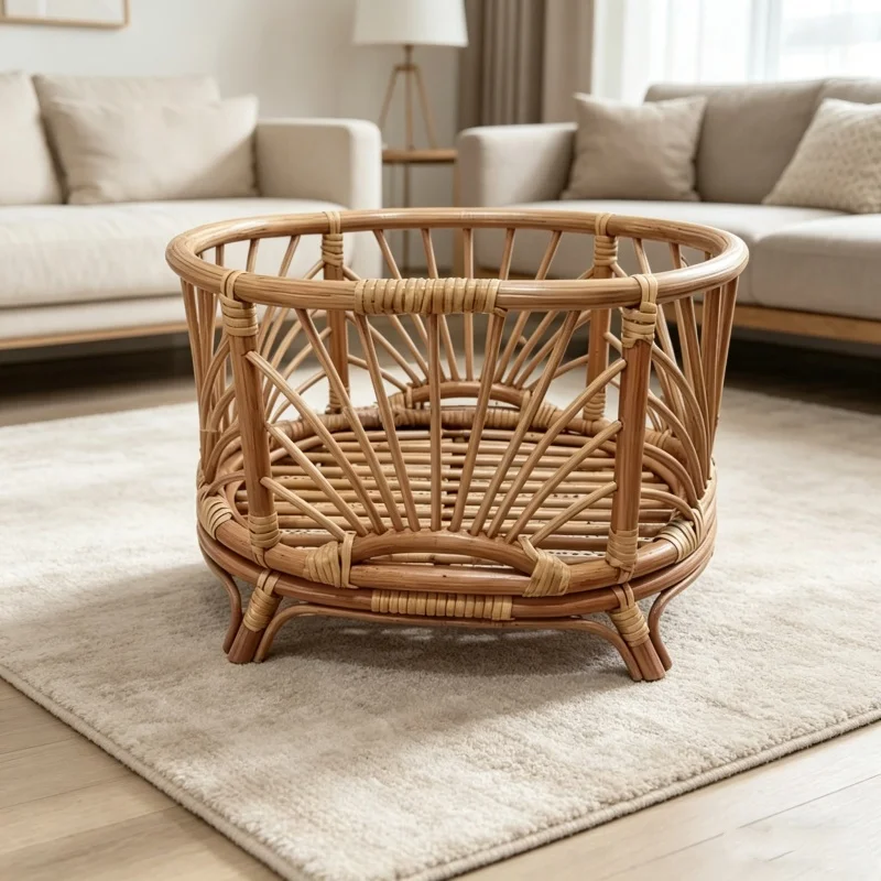 Unisex Infant Photo Props Retr - Home Decor Rattan avaliação e preço