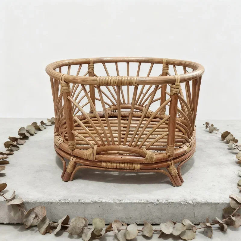 Unisex Infant Photo Props Retr - Home Decor Rattan avaliação e preço