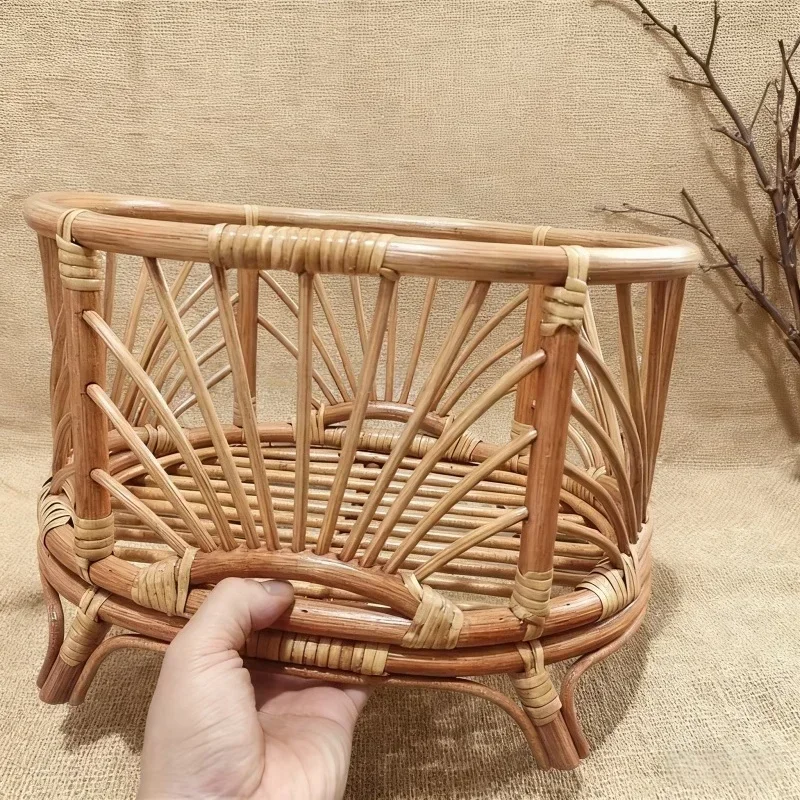 Unisex Infant Photo Props Retr - Home Decor Rattan avaliação e preço