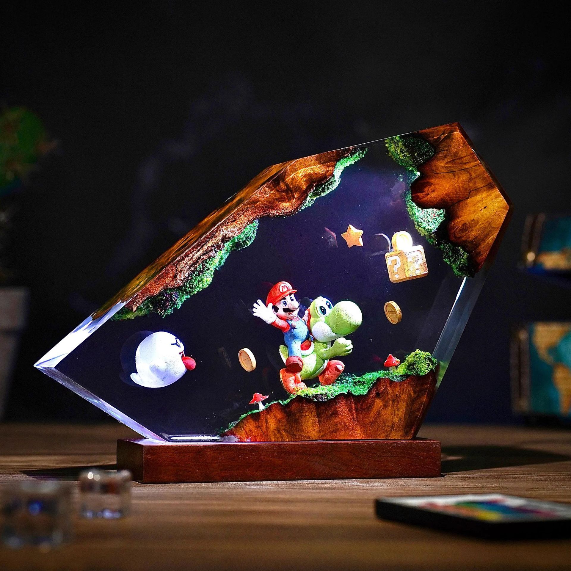 Table Resin Lamp Cartoon Anime - Home Decor Product avaliação e preço