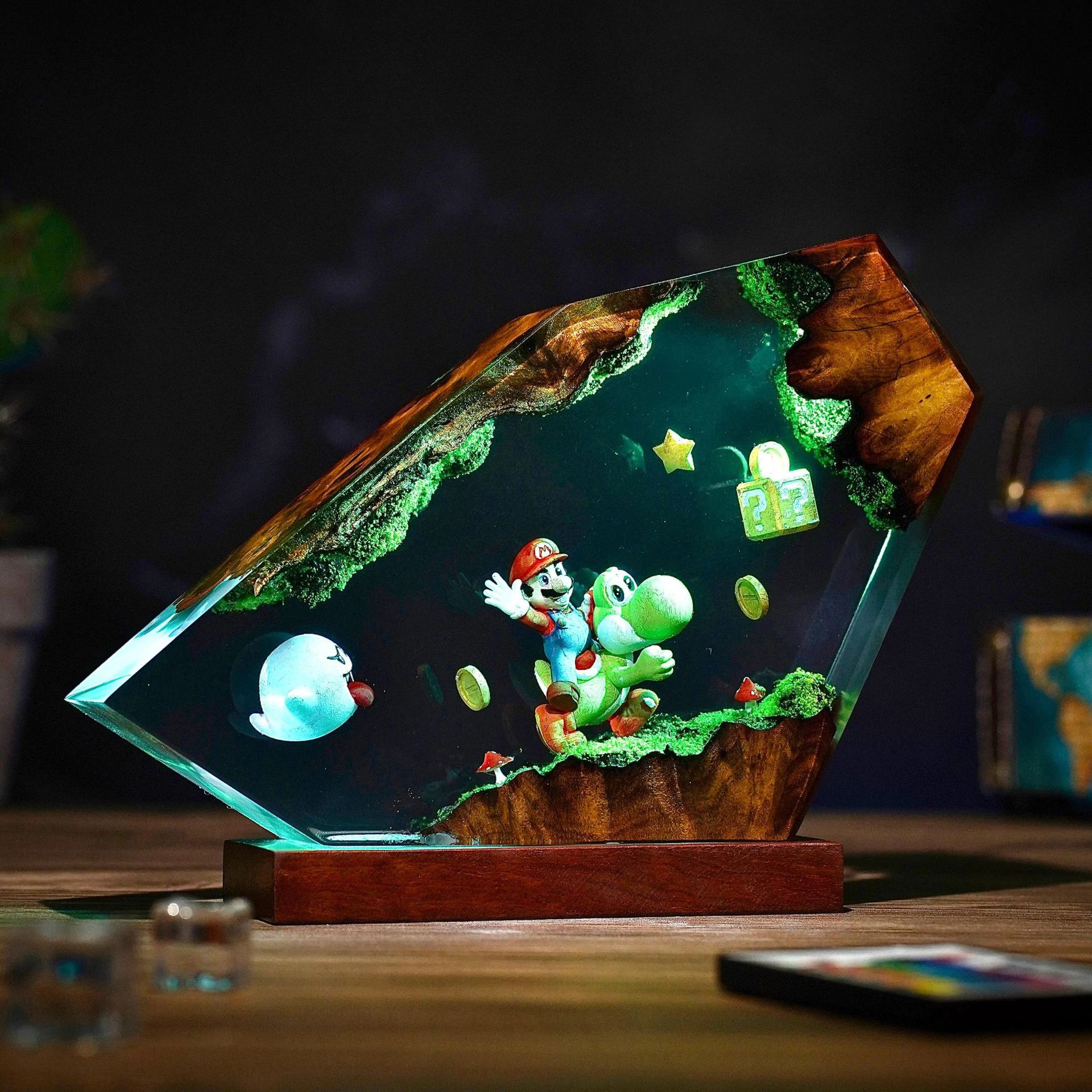 Table Resin Lamp Cartoon Anime - Home Decor Product avaliação e preço