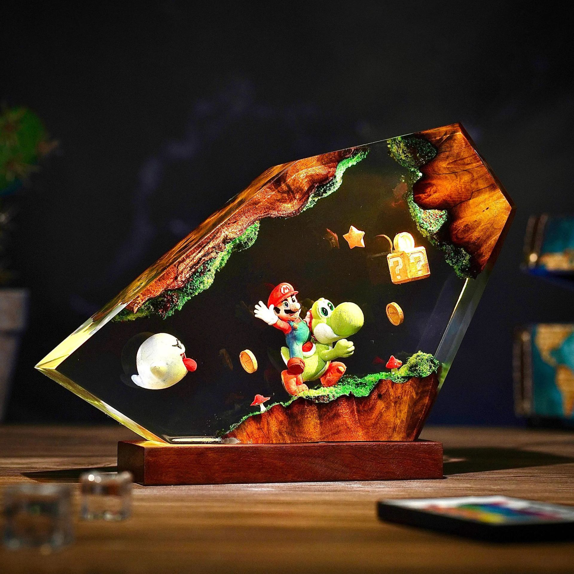 Table Resin Lamp Cartoon Anime - Home Decor Product avaliação e preço