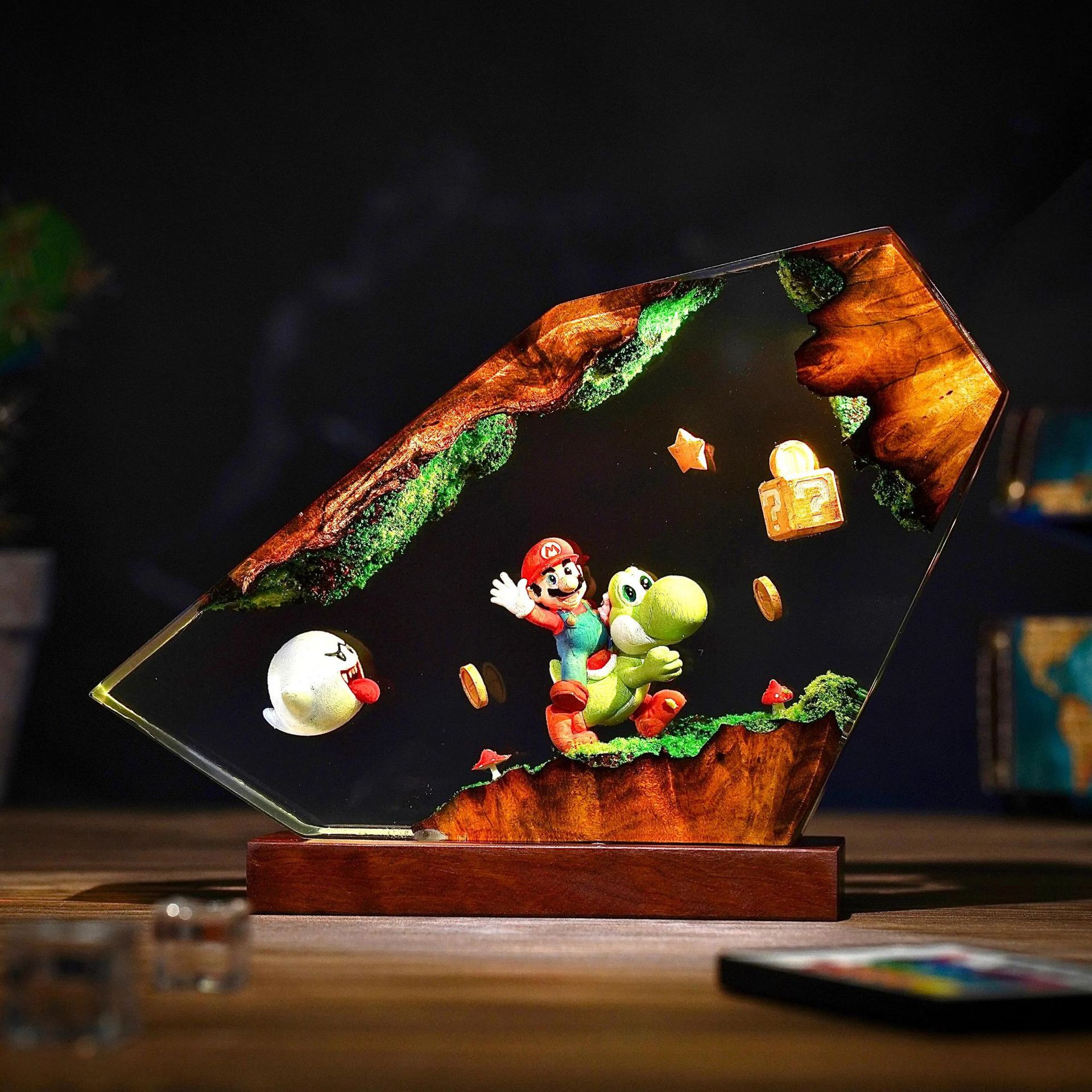 Table Resin Lamp Cartoon Anime - Home Decor Product avaliação e preço