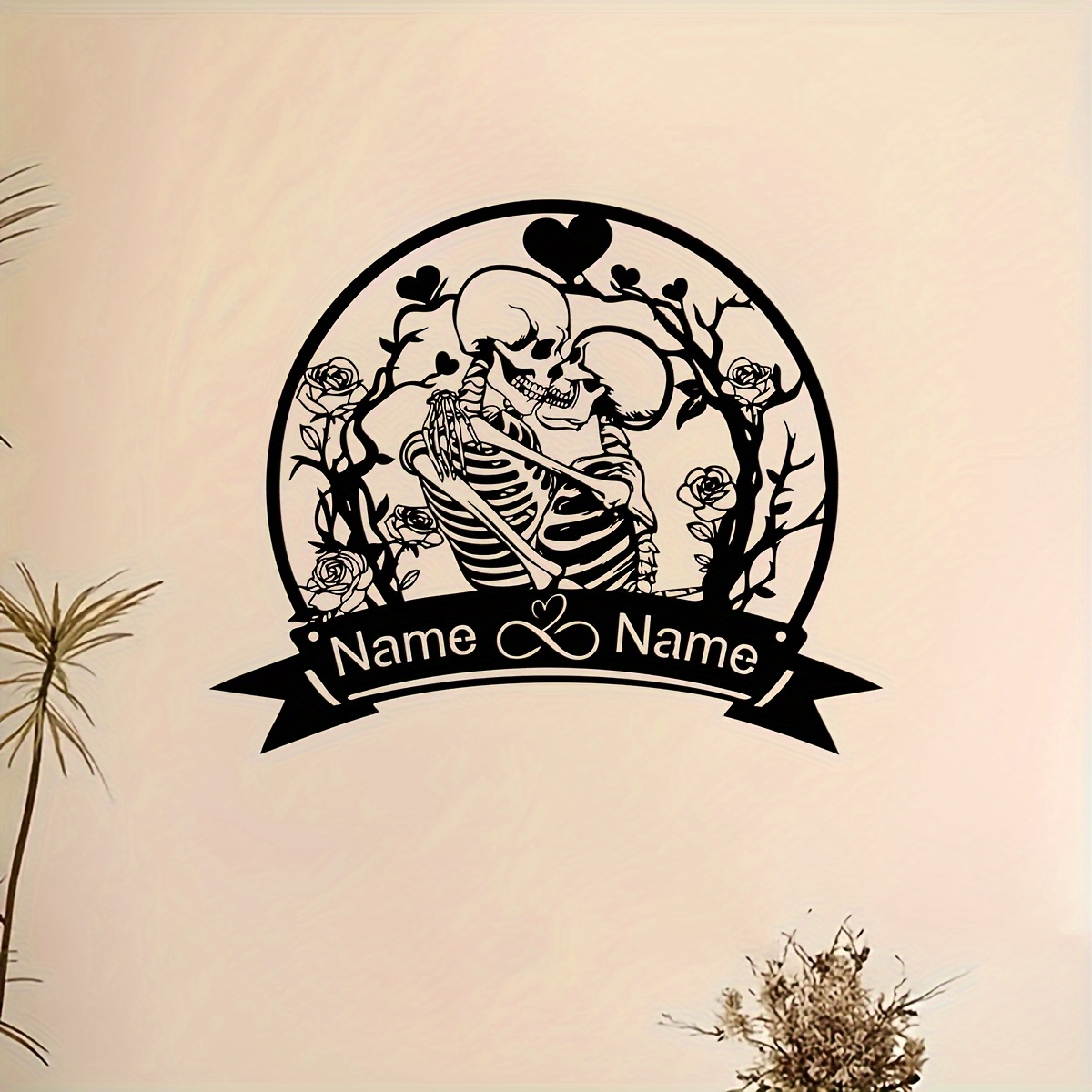 Custom Gothic Metal Wall Decor - Home Decor Gothic avaliação e preço