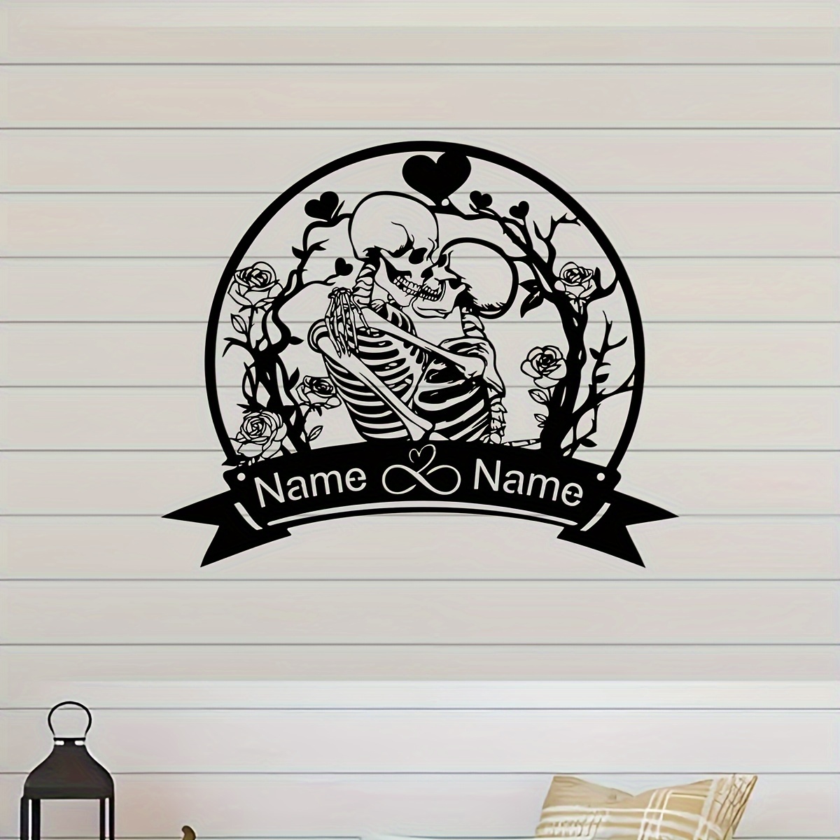Custom Gothic Metal Wall Decor - Home Decor Gothic avaliação e preço