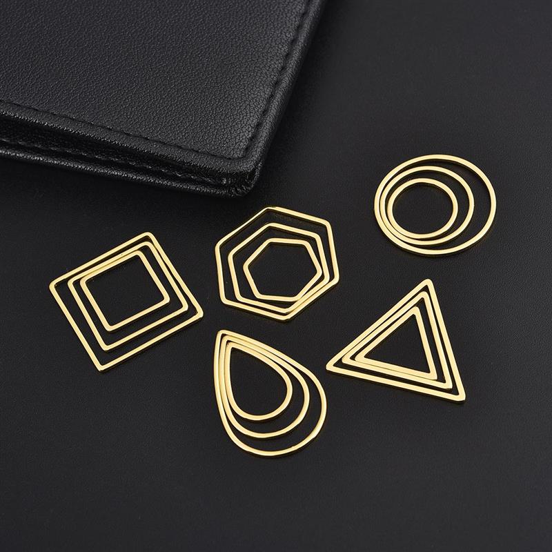 10pcs/Lot Stainless Steel Open - Pressed Flower Frame avaliação e preço