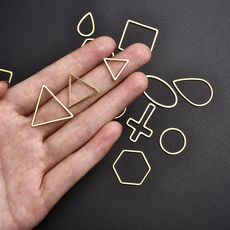 10pcs/Lot Stainless Steel Open - Pressed Flower Frame avaliação e preço