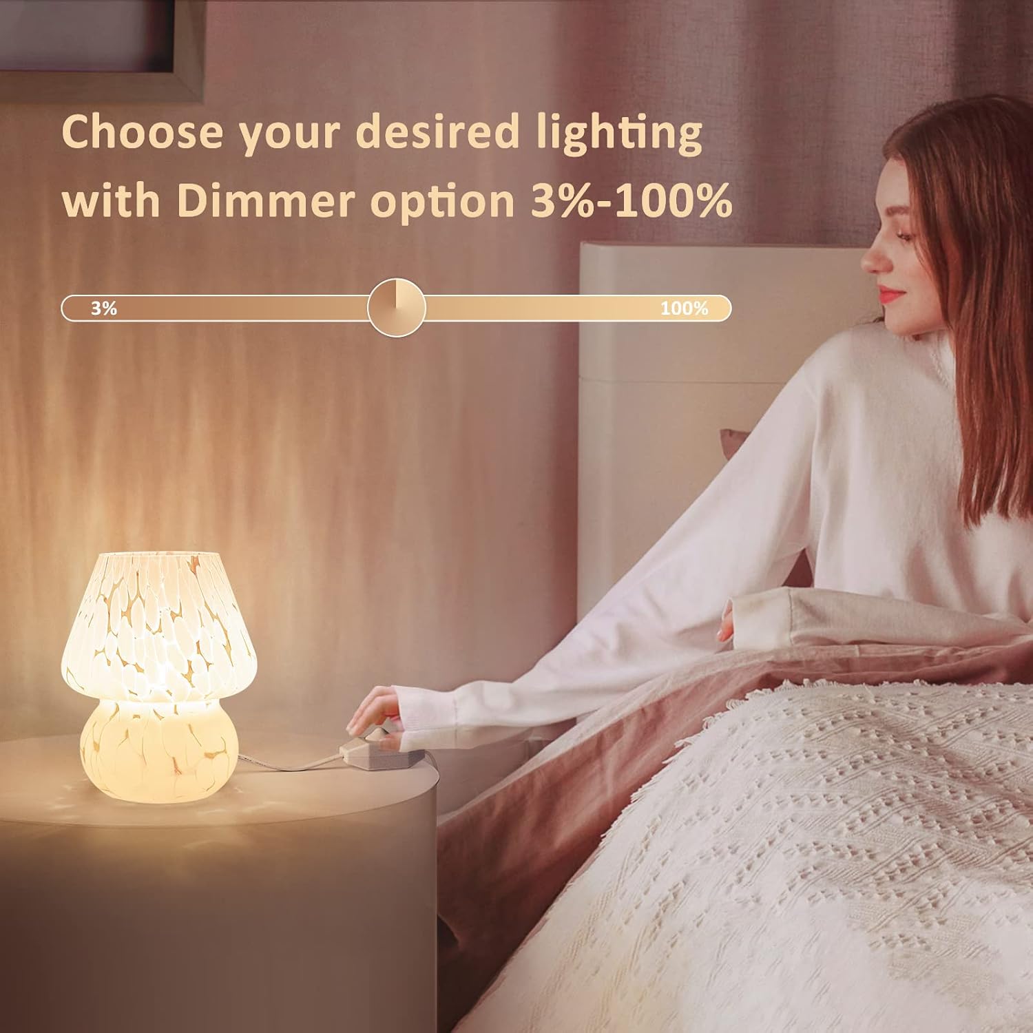 Cute Mushroom Lamp Set of 2, S - Home Decor Product avaliação e preço