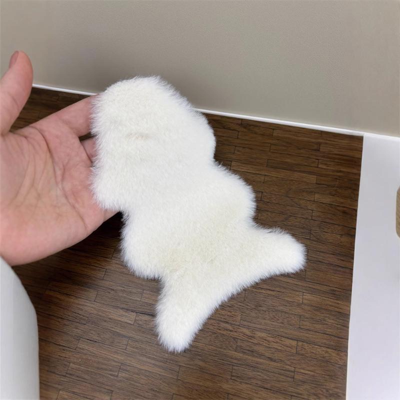1/12 Dollhouse Imitation Sheep - Cowhide Rug Faux avaliação e preço
