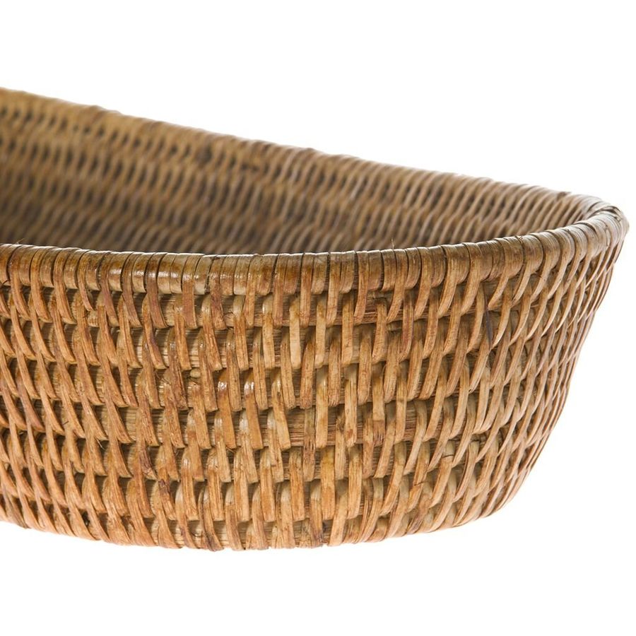 La Jolla Bread Basket Woven Ra - Home Decor Rattan avaliação e preço