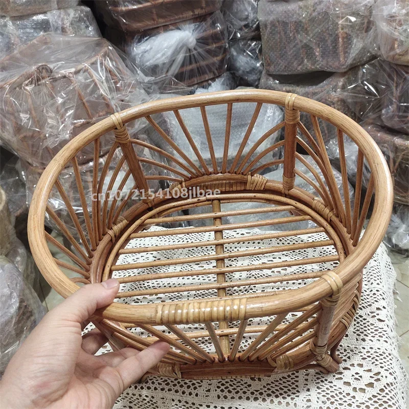 Retro Rattan Basket Chair Newb - Home Decor Rattan avaliação e preço