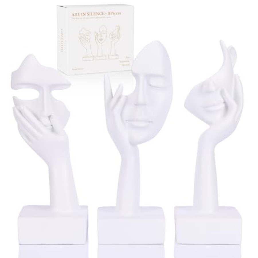 Thinker Large Statue Set - Art - Home Decor Living avaliação e preço