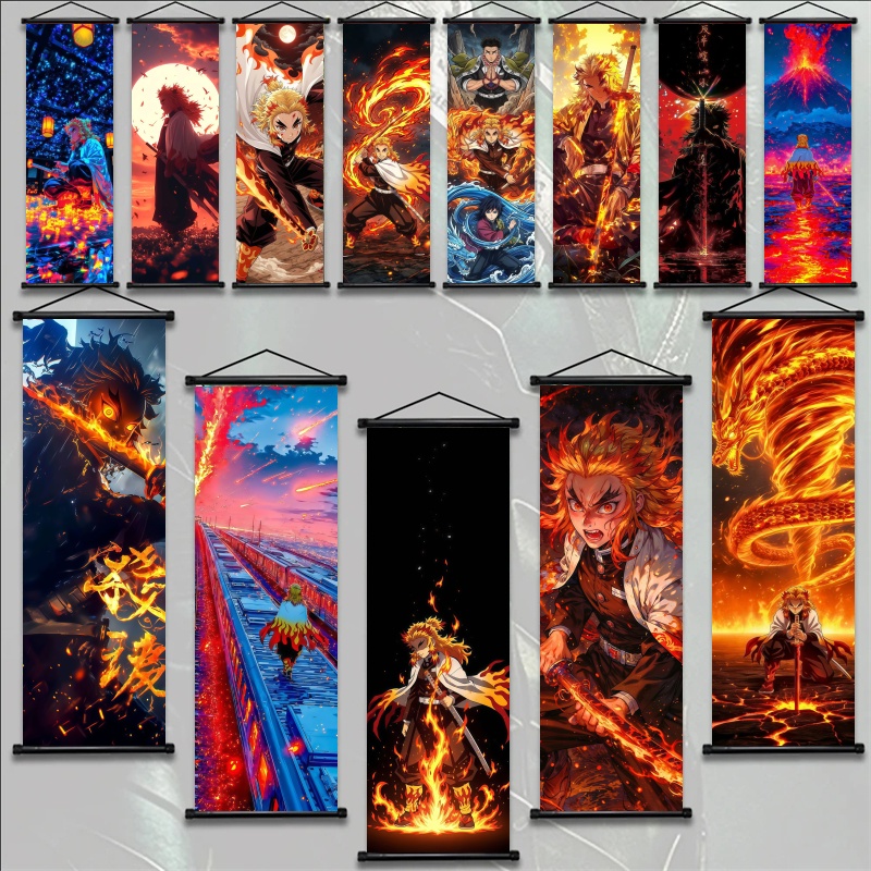 Demon Slayer Kyojuro Rengoku H - Home Decor Living avaliação e preço