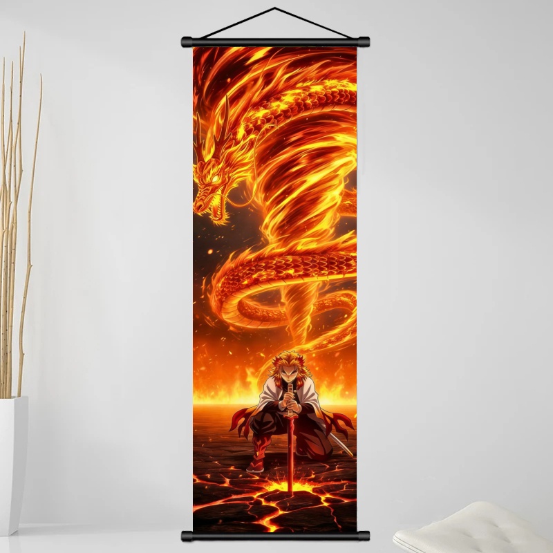Demon Slayer Kyojuro Rengoku H - Home Decor Living avaliação e preço