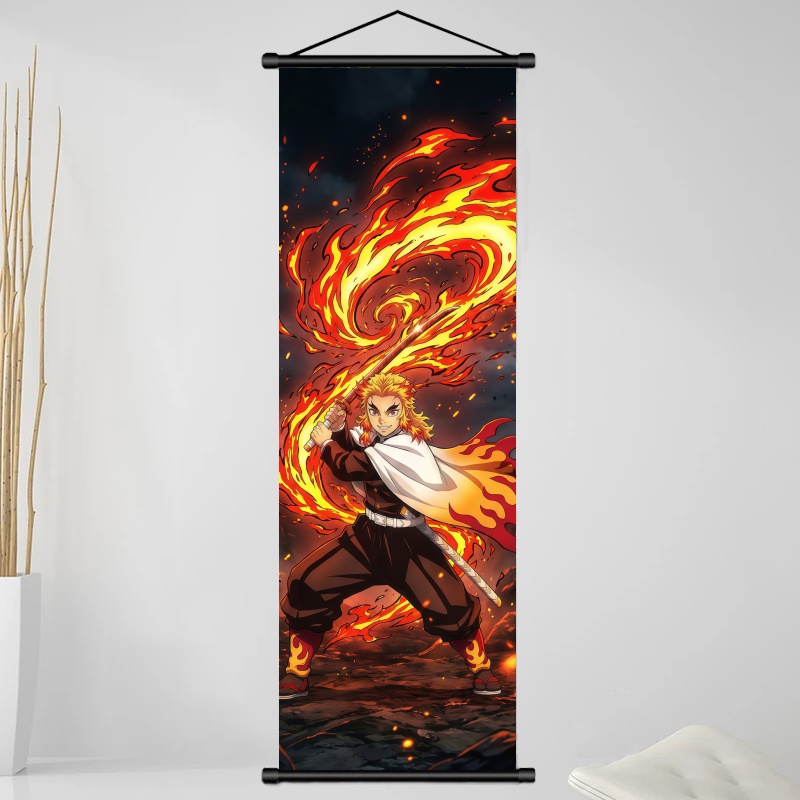 Demon Slayer Kyojuro Rengoku H - Home Decor Living avaliação e preço