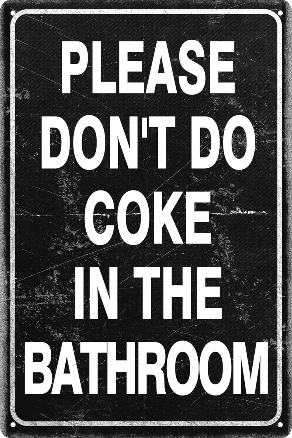 Vintage Tin Sign Retro Metal F - Home Decor Gothic avaliação e preço