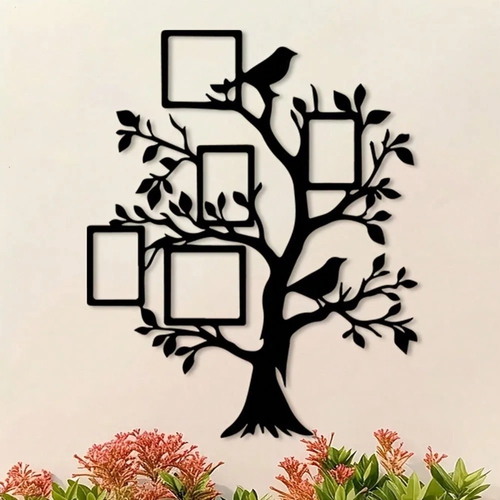 Stylish Vintage Metal Tree Wal - Home Decor Garden Ideas avaliação e preço