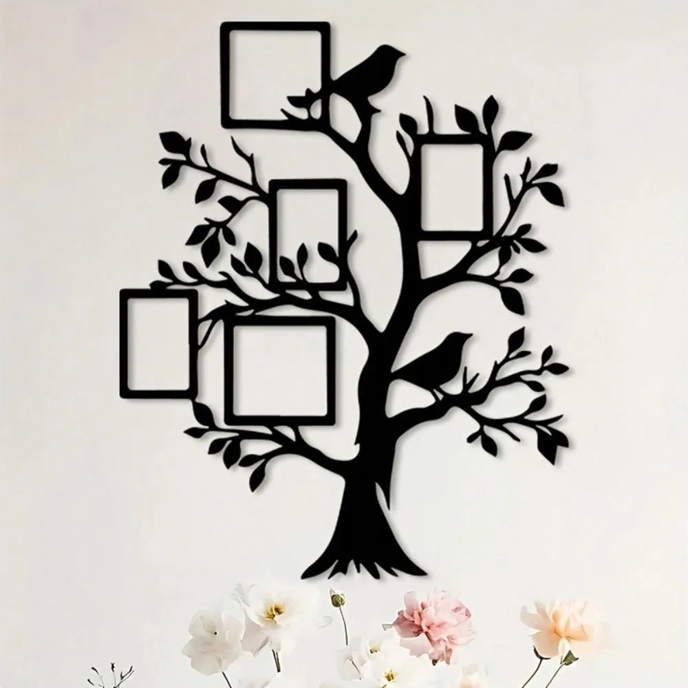 Stylish Vintage Metal Tree Wal - Home Decor Garden Ideas avaliação e preço