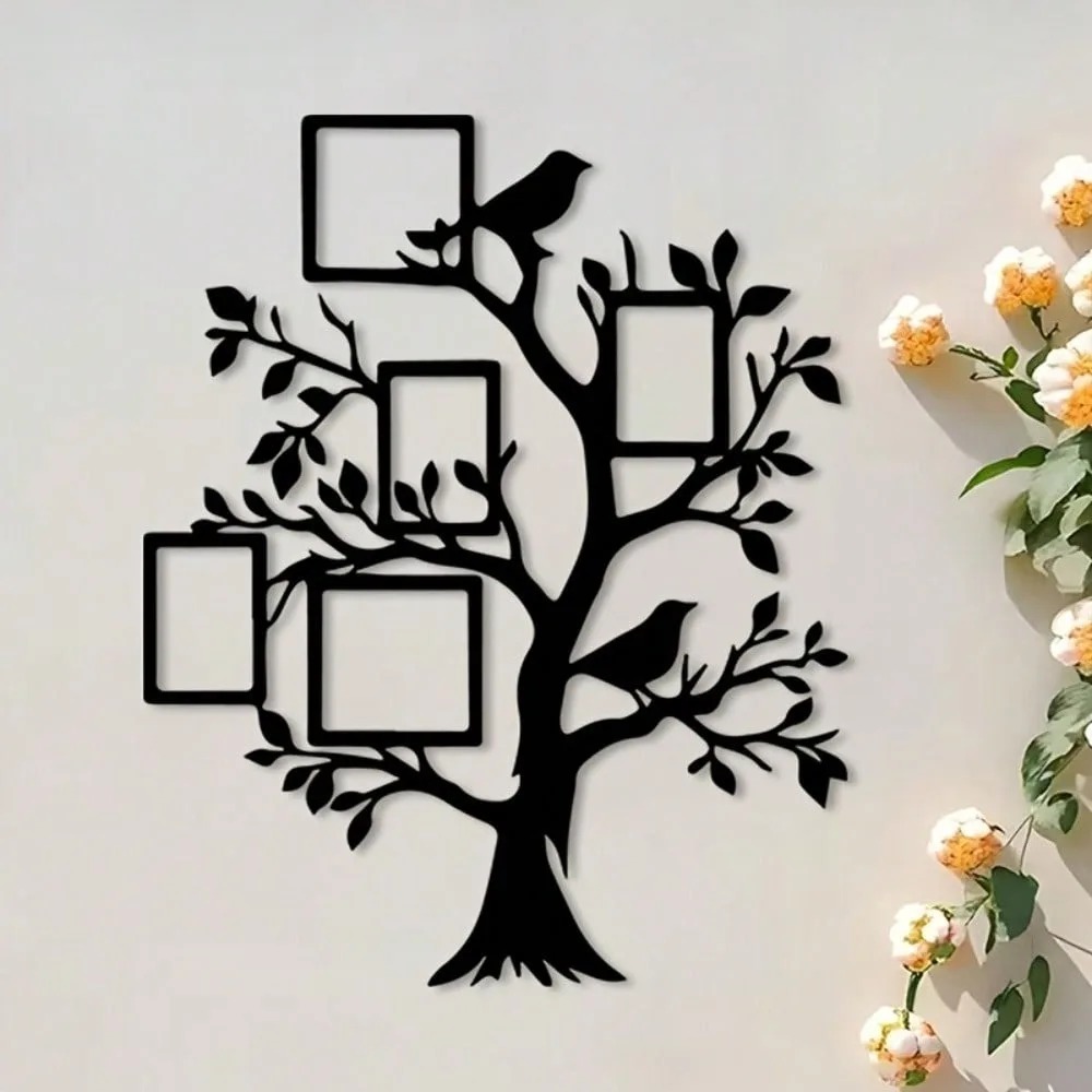 Stylish Vintage Metal Tree Wal - Home Decor Garden Ideas avaliação e preço