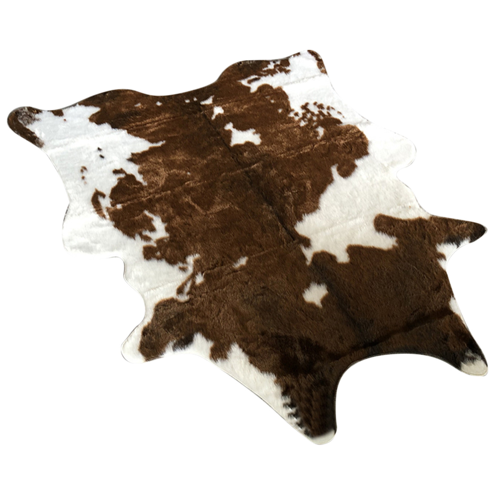 Faux Leather Carpet Cowhide Ca - Cowhide Rug Faux avaliação e preço
