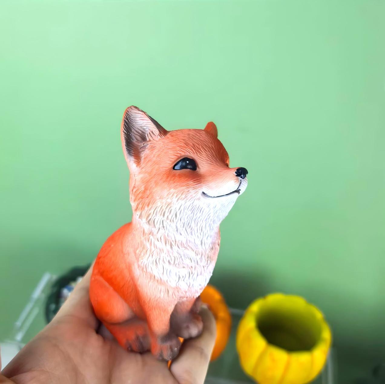 Unique Nine-Tailed Fox Planter - Home Decor Garden Ideas avaliação e preço