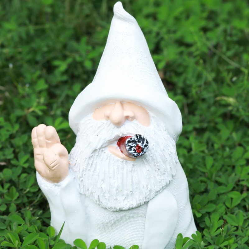 Christmas Garden Gnome Figurin - Home Decor Garden Ideas avaliação e preço