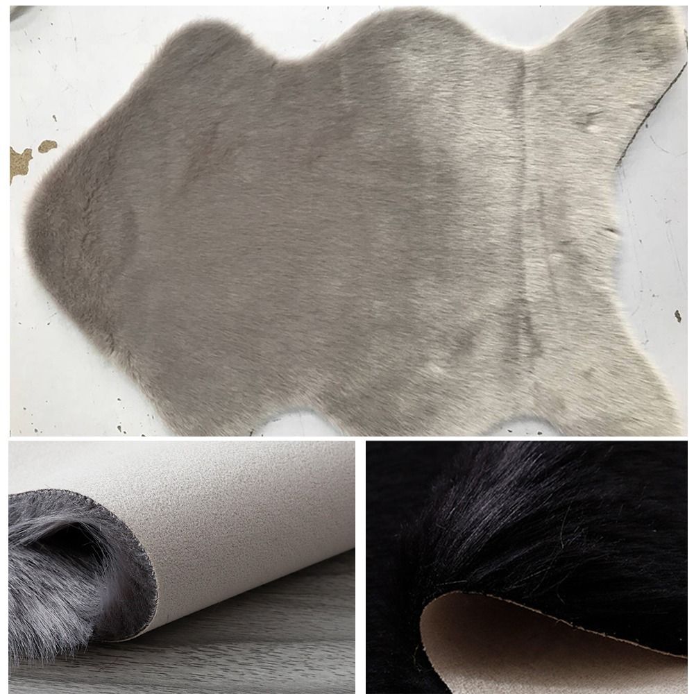 40x60cm New Carpet Plush Soft  - Cowhide Rug Faux avaliação e preço