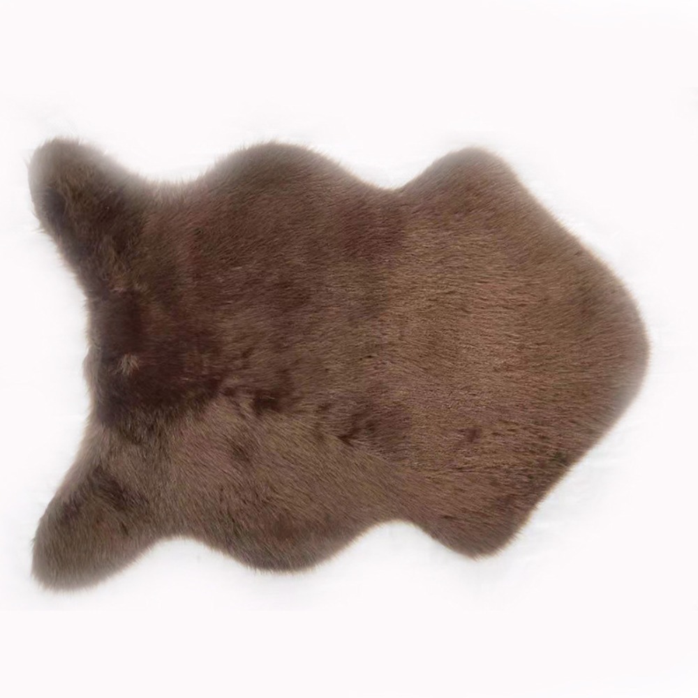 40x60cm New Carpet Plush Soft  - Cowhide Rug Faux avaliação e preço